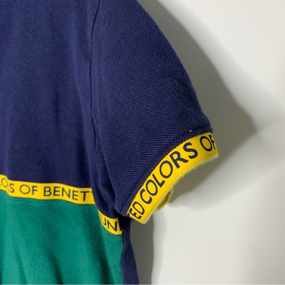 Kids’ United Colors of Benetton Blocked Polo Shirt - Picture 2 of 12